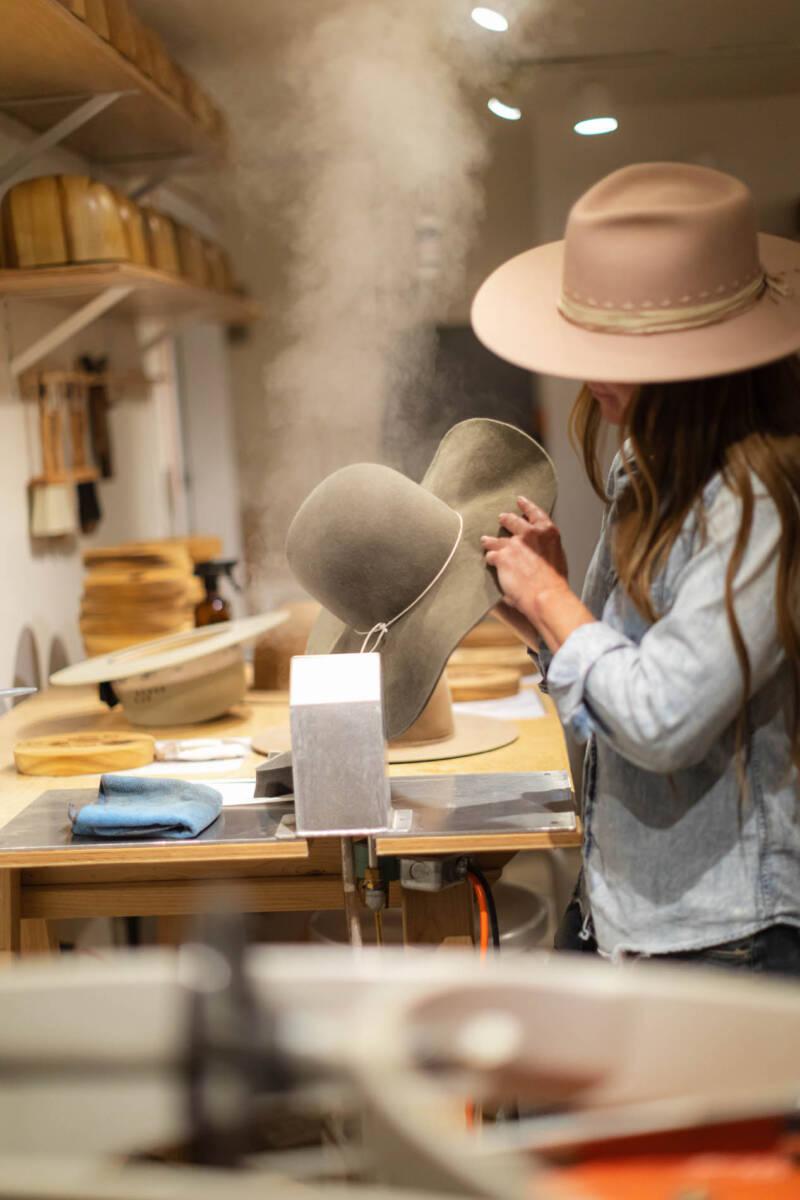 Kim Lake, Custom Hats, Telluride, CO